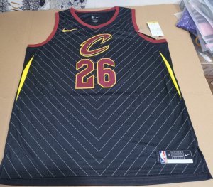 Maillot de Basket #26 Korver Cleveland Cavaliers Noir